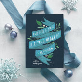 Joyeuses Tidings | Carte Hanoukka d'entreprise