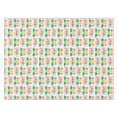 Joyeuses tortues nappes d'anniversaire (Devant (Horizontal))