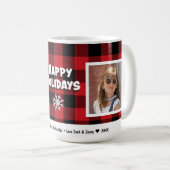 Joyeuses vacances 2 Photo Café Mug (Devant droit)
