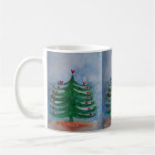Joyeuses vacances Arbre de Noël Mug (Gauche)
