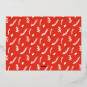 Joyeuses vacances arc moderne 3 photos script roug (Verso)