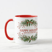 Joyeuses vacances Botanical Mug (Gauche)