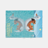 Joyeuses Vacances ! Couverture Polaire (Devant (Horizontal))