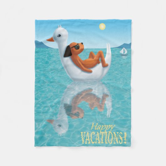Joyeuses Vacances ! Couverture Polaire (Devant)