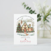 Joyeuses vacances Faire-part en mouvement (Debout devant)