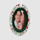 Joyeuses vacances Famille Photo Keepsaké (devant)