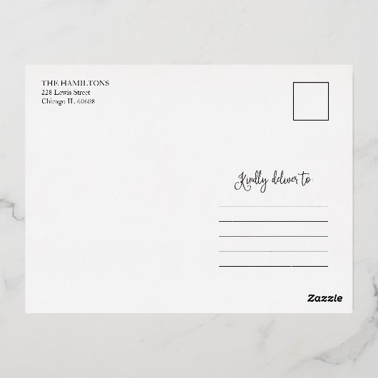 Joyeuses vacances Flocon de neige 4 Photos Collage (Verso)