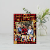 Joyeuses vacances Flocon de neige 4 Photos Collage (Debout devant)