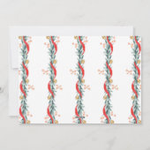 Joyeuses vacances Garland Bell 3 Photo Carte de No (Dos)