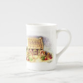 Joyeuses vacances Gingerbread Maison Chine Mug (Droite)