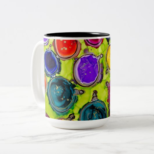 Joyeuses vacances Lovitude Mug (Devant gauche)