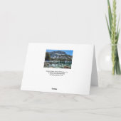 Joyeuses vacances, Mammoth Lakes, Carte de vacance (Dos)