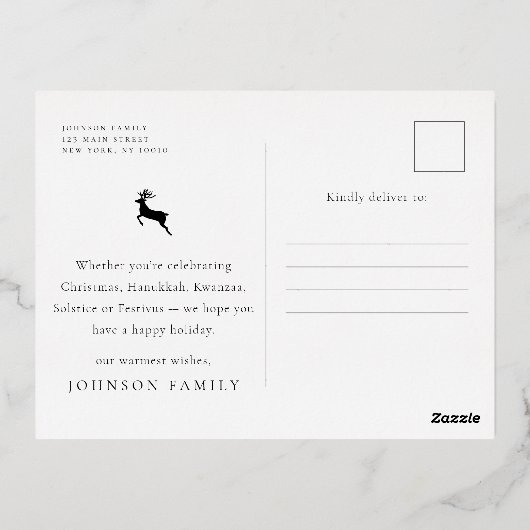 Joyeuses vacances Pays Pin Rustique Wreath Bois (Verso)