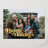 Joyeuses vacances photo (Recto)