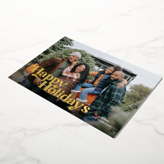 Joyeuses vacances photo (Rotation)