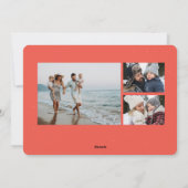 Joyeuses vibes seulement fun rétro vacances carte  (Dos)