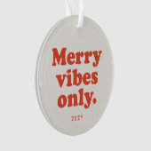 Joyeuses vibes seulement fun retro vacances photo  (devant)