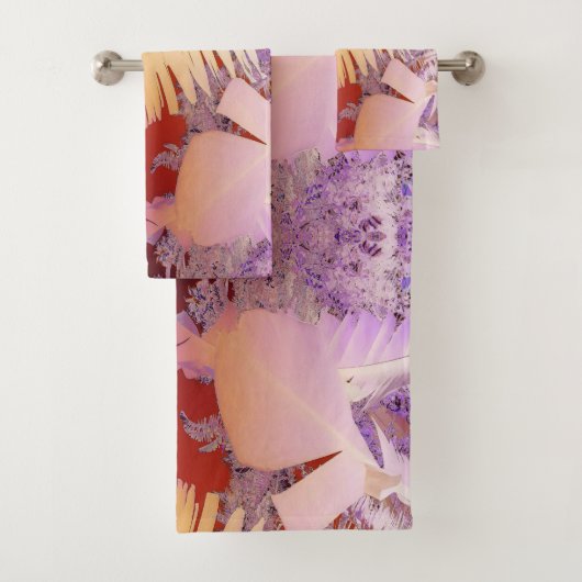 Joyeuses Vibes Tropicales Palm Trees Serviettes de (En situation)