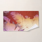 Joyeuses Vibes Tropicales Palm Trees Serviettes de (Serviette à main)