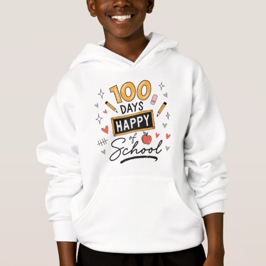 Joyeux 100 Jours d'École Enseignant Maternelle (Devant)