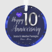 Joyeux 10e anniversaire de Mariage (dos)