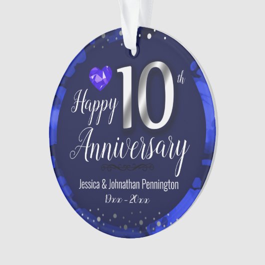 Joyeux 10e anniversaire de Mariage (devant)