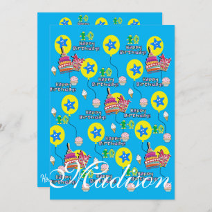 Joyeux 10e anniversaire Invitation Anniversaire #1