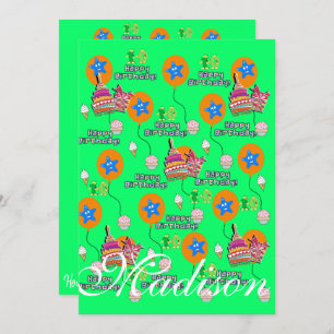 Joyeux 10e anniversaire Invitation Anniversaire #1