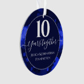 Joyeux 10ème anniversaire de Mariage une photo (devant)