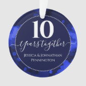 Joyeux 10ème anniversaire de Mariage une photo (devant)