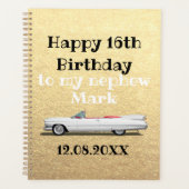 Joyeux 16e anniversaire Nephew or (Devant)