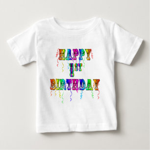 Joyeux 1er anniversaire T-shirt et