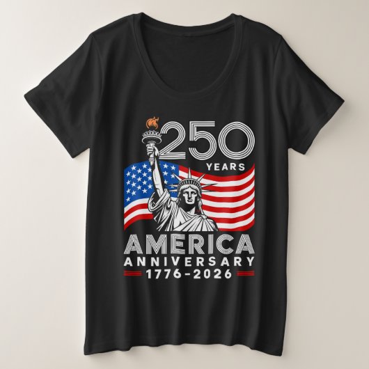 Joyeux 250e anniversaire des femmes d'Amérique (Design devant)