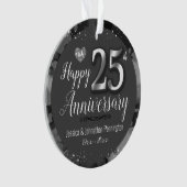 Joyeux 25e anniversaire de Mariage (devant)