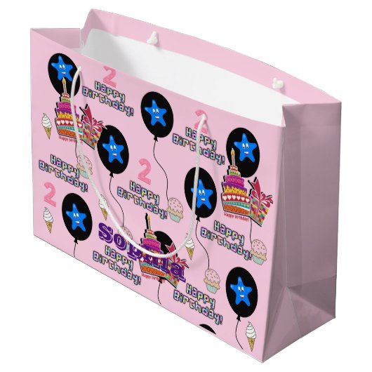 Joyeux 2e cadeau d'anniversaire sac #2 Anniversair (Dos Angle)