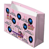 Joyeux 2e cadeau d'anniversaire sac #2 Anniversair (Devant Angle)