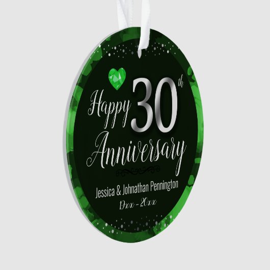 Joyeux 30e anniversaire de Mariage (devant)