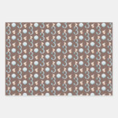 Joyeux 3e anniversaire Tweetheart papier enveloppa (Devant 2)