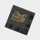 Joyeux 40e anniversaire Quarante quarantième perso (Gauche)