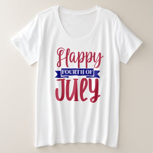 Joyeux 4 Juillet (Design devant)