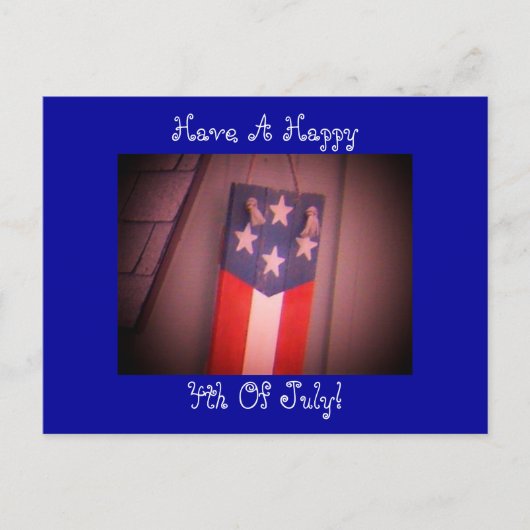 Joyeux 4 juillet ! Carte postale (Devant)