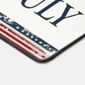 Joyeux 4 juillet - Drapeau américain design vintag (Coin)