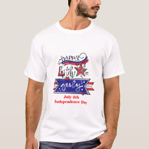 Joyeux 4 juillet Fête de l'Indépendance T-shirt de