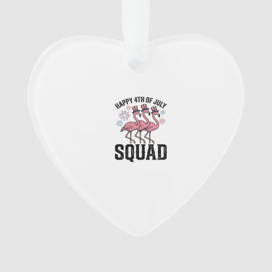 Joyeux 4 juillet Flamingo Squad Vector Design_1 (devant)