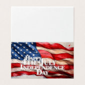 Joyeux 4 juillet – Jour de l'Indépendance (Outside Unfolded)