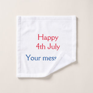 Joyeux 4 juillet jour de l'indépendance ajoutez no