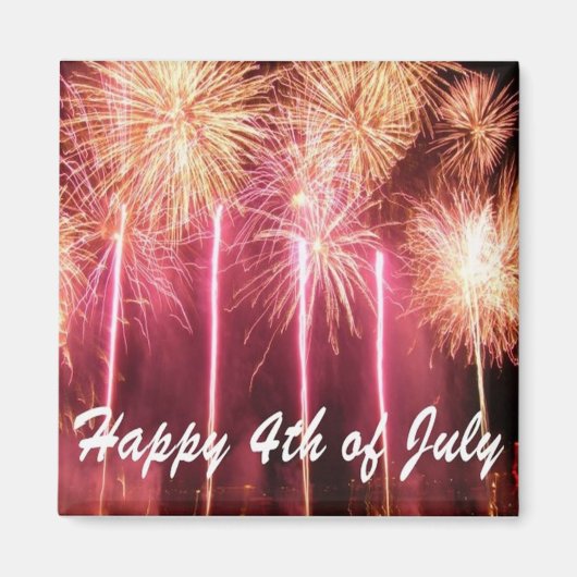 Joyeux 4 juillet Magnet (Devant)