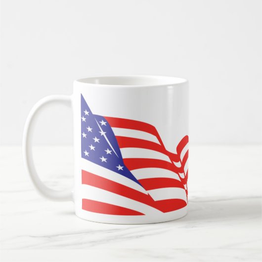 Joyeux 4 juillet Mug (Gauche)