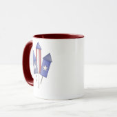 Joyeux 4 juillet - Mug (Devant gauche)