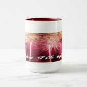 Joyeux 4 juillet Mug (Centre)